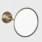 TW Harmony 025, подвесное зеркало косметическое круглое диам.14см, цвет держателя: бронза TWHA025br   