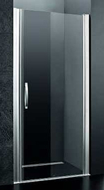 Cezares FONTANO-B-1-90-Pi-Cr-L(R) Дверь в проем, стекло текстурное, хром