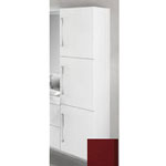 Cezares Moderno Колонна подвесная с тремя распашными дверцами, дверцы реверсные, цвет Rosso 53099