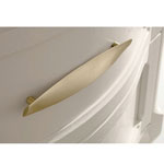 EBAN Onda, ручка-скоба для мебели, дугообразная, цвет: бронза FACONMA--BR