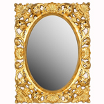  Tiffany World, H870, зеркало 73*h93, рама: дерево, отделка: поталь сусальное золото H870 foglia oro