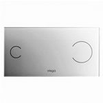 Viega  Visign клавиша смыва для унитаза, сенсорный смыв, серия More 100, мод.8352.11, хром/стекло 622671