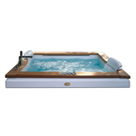 JACUZZI AURA PLUS Акриловая ванна с гидромассажем 9F43337A