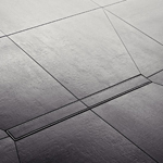 Viega дизайн-решетка ER4, L-750 мм, под плитку или нат,камень до 10мм, толщиной, цвет матовая сталь 589561