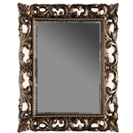 TW Зеркало в раме 75х95см, цвет рамы состаренное серебро TW03427arg.antico