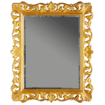 TW Зеркало в раме 85х100см, цвет рамы глянцевое золото TW03845oro.brillante