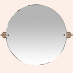 TW Harmony 023, вращающееся зеркало круглое 69*8*h60, цвет держателя: бронза TWHA023br 