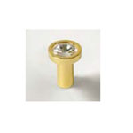 EBAN Strass Swarovski*9, ручка-кнопка для мебели, цвет: золото+Swarovski (9стразиков) FACSTP009OR