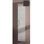 Cezares Moderno Колонна подвесная с одной распашной дверцей, 30x27x160, цвет Grigio laccato lucido 47-CL-030-GR