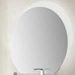 Cezares Moderno Зеркало со встроенной LED подсветкой, 108х100 44773