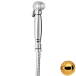 Cezares Гигиенический душ со шлангом 120см и держателем, исполнение, золото MARGOT-IFS-03/24