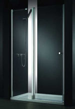 Cezares ELENA-B-12-100-C-Cr-L(R) Дверь в проем, стекло прозрачное, хром